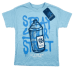 Boys Drop Shoulder Printed Tee ( Spray )